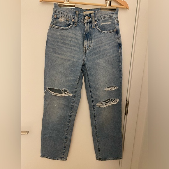 Madewell Perfect Vintage Straight Jean Sz 23 Petite - Picture 3 of 6